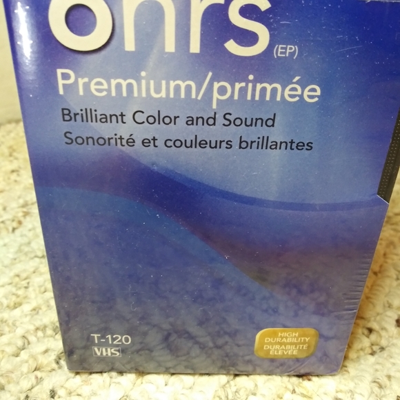 3/$18 4 Pack Of Sony Premium Brilliant Color & Sound 6 Hrs VHS Tapes - Picture 2 of 6